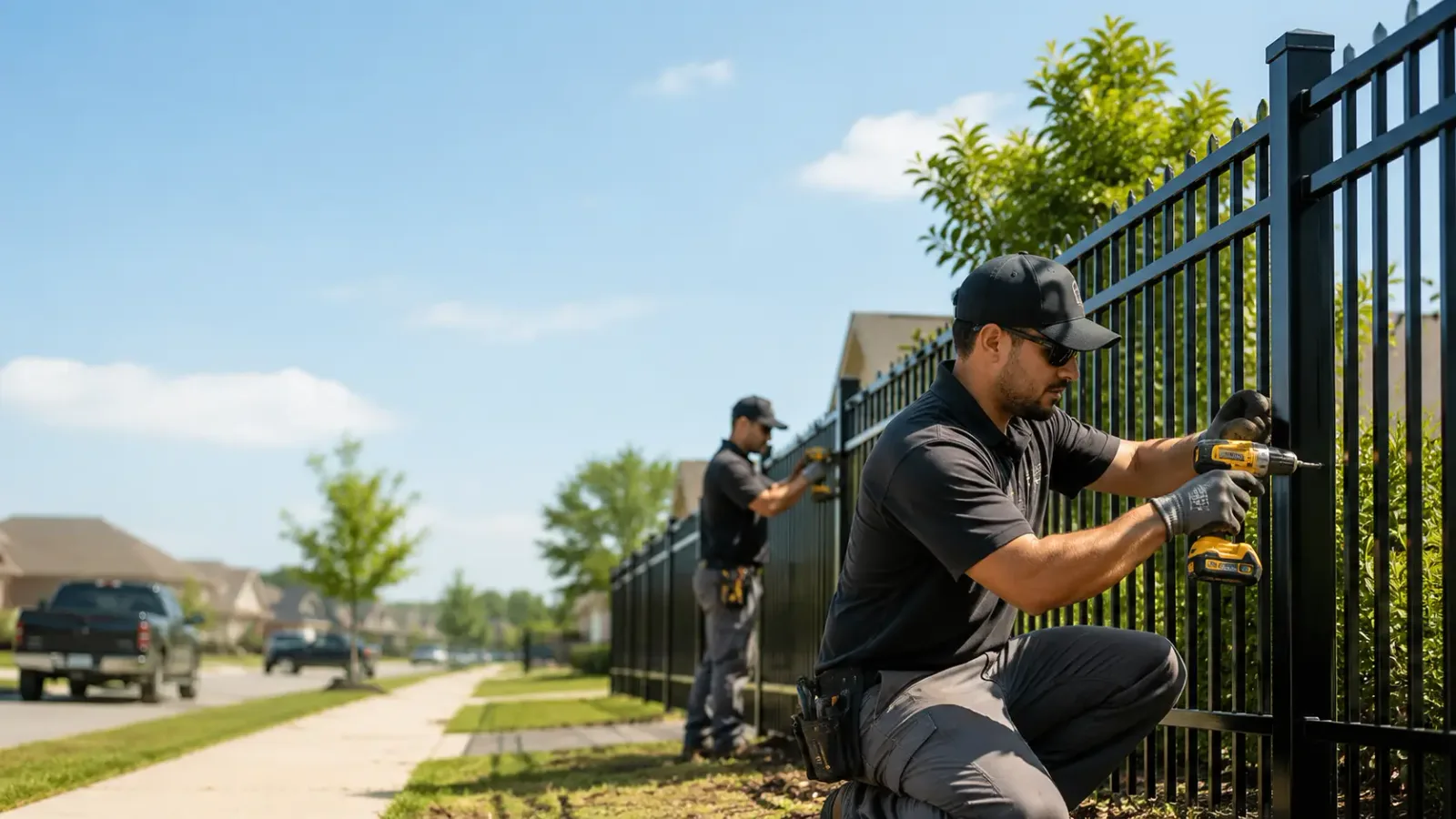 Metal Fence Installation in Oxly, MO
